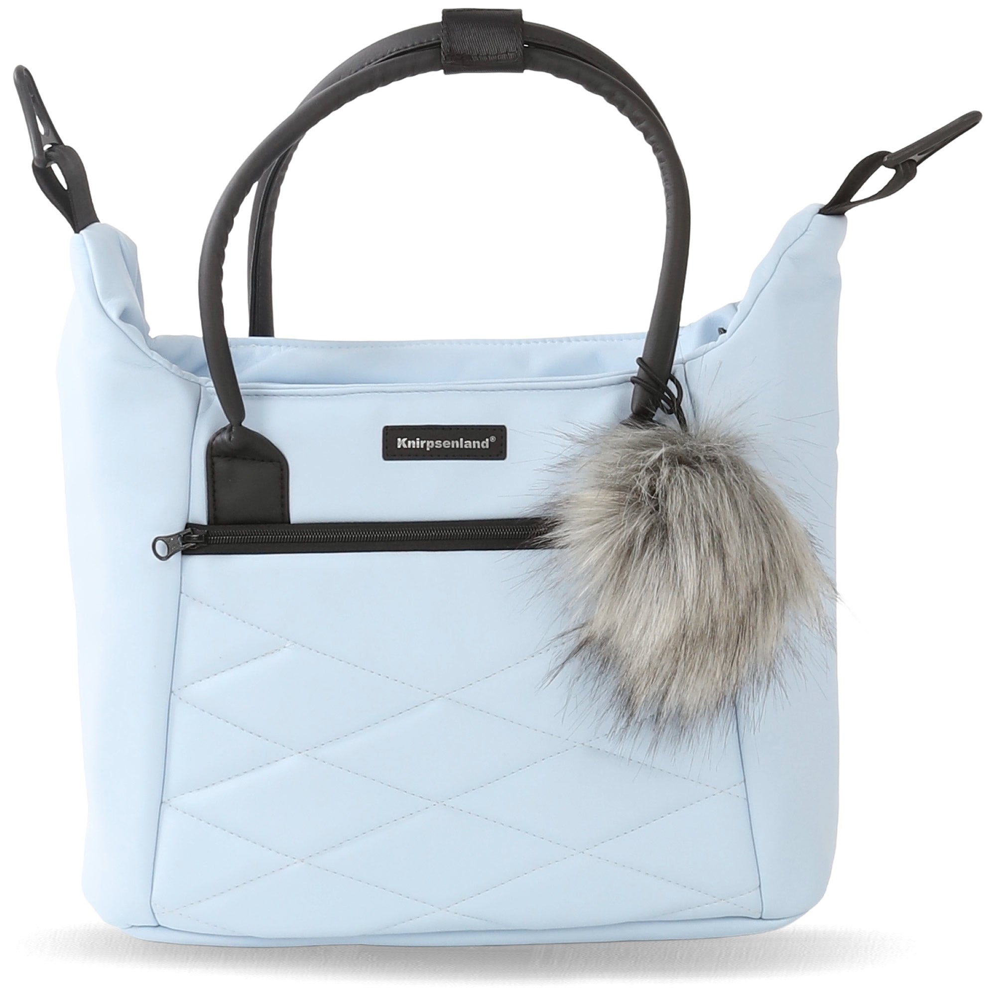 Luxus Kombi-Kinderwagen Milano Hellblau – Limited Edition Frisch & modern von Knirpsenland