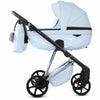 Luxus Kombi-Kinderwagen Milano Hellblau – Limited Edition Frisch & modern von Knirpsenland