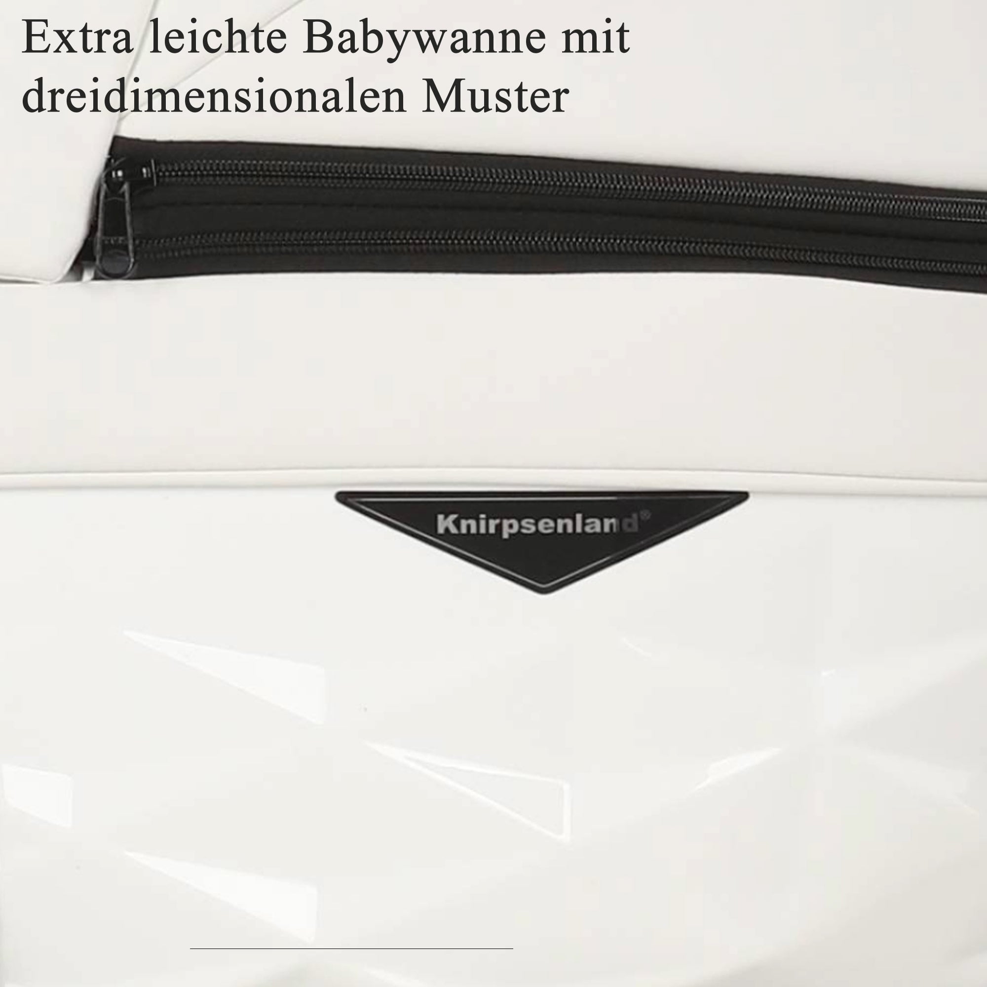 Luxus Kombi-Kinderwagen Milano Weiß – Limited Edition mit 3D Lack-Wanne