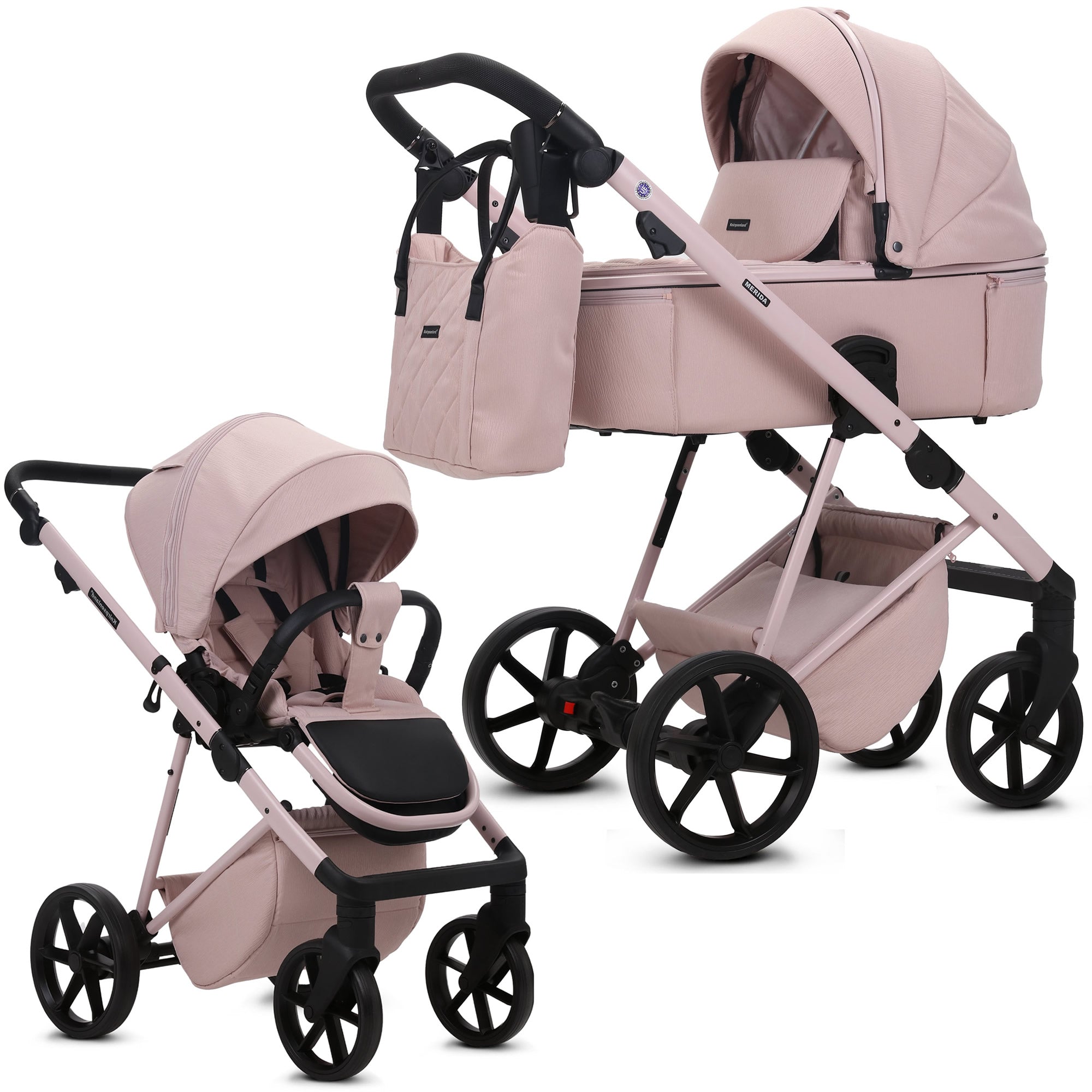 Kombi Kinderwagen Merida Knirpsenland – Luxusklasse ohne Kompromisse