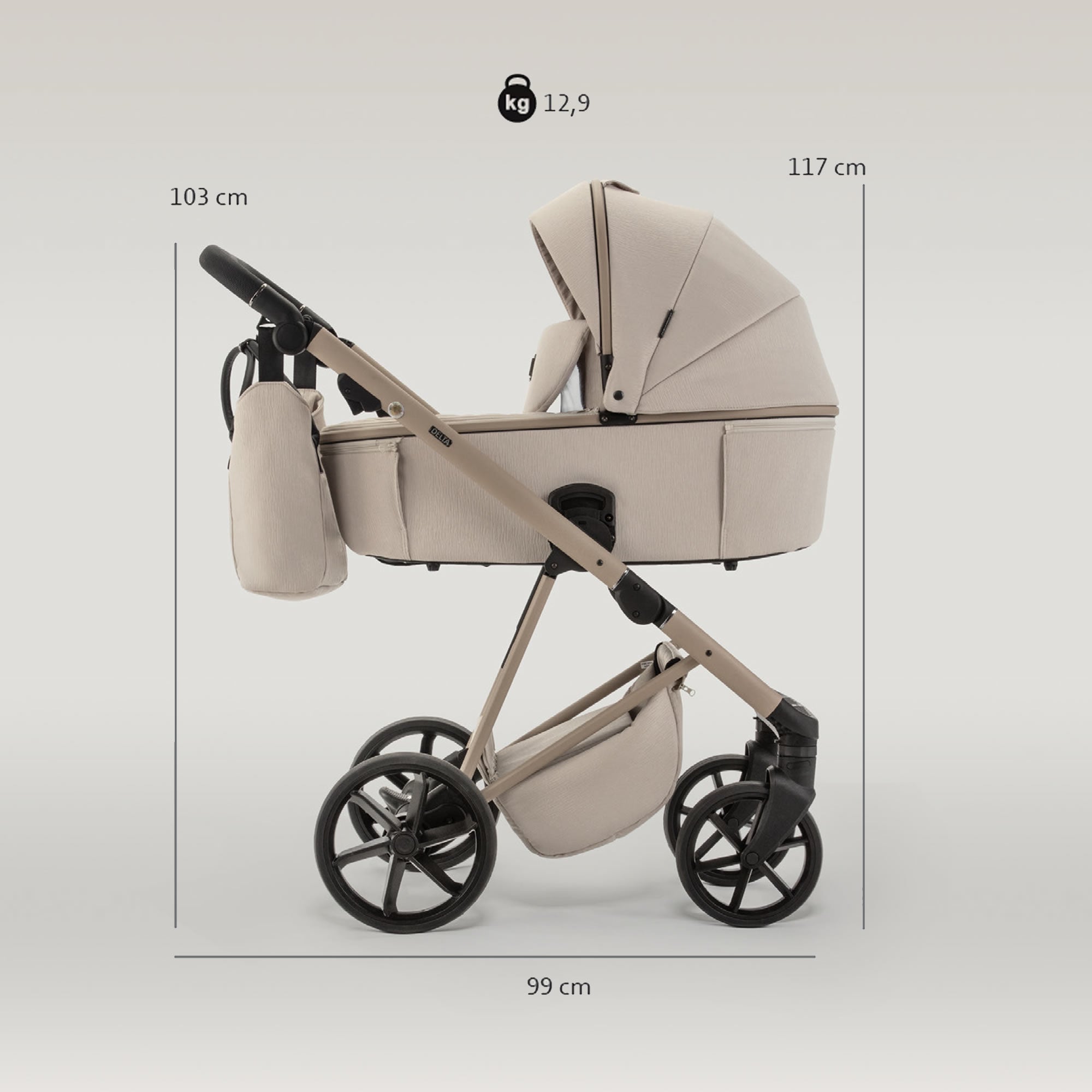 Kombi Kinderwagen Merida Knirpsenland – Luxusklasse ohne Kompromisse
