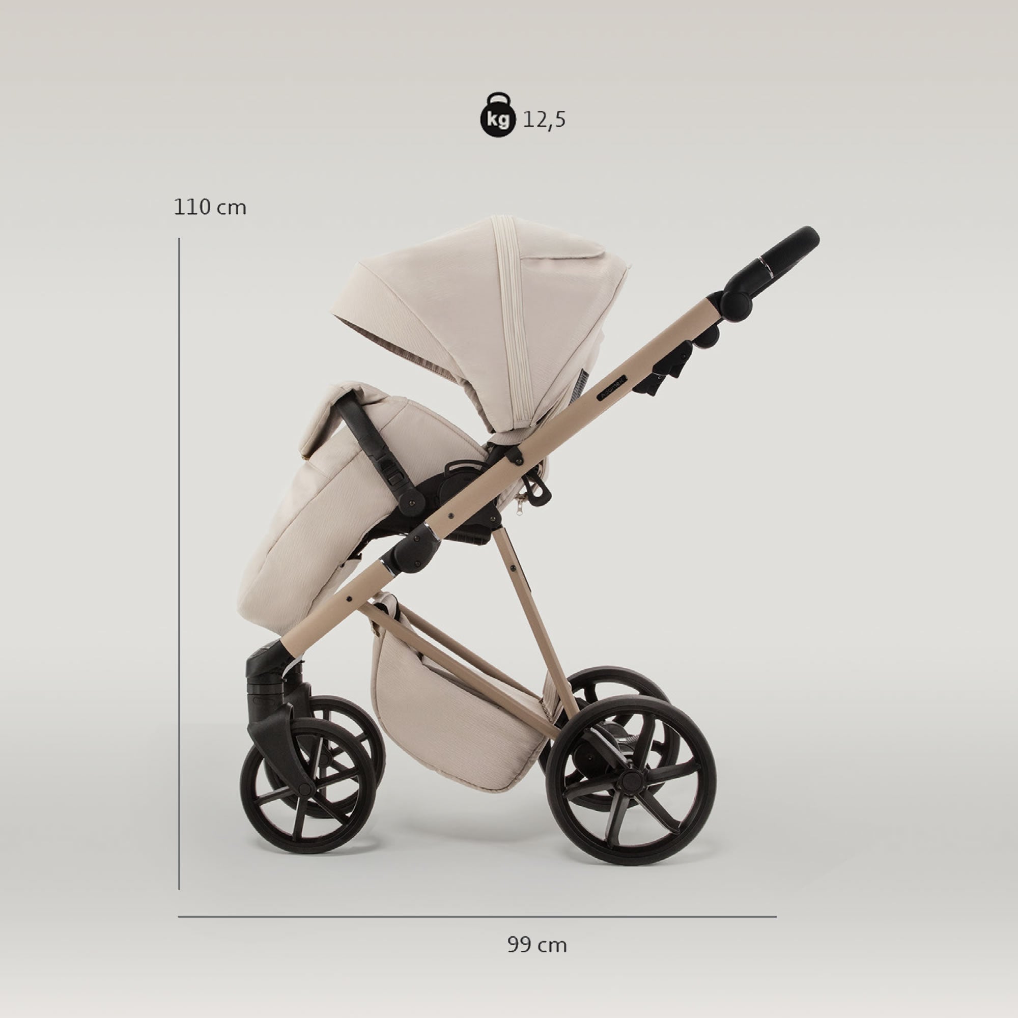 Kombi Kinderwagen Merida Knirpsenland – Luxusklasse ohne Kompromisse