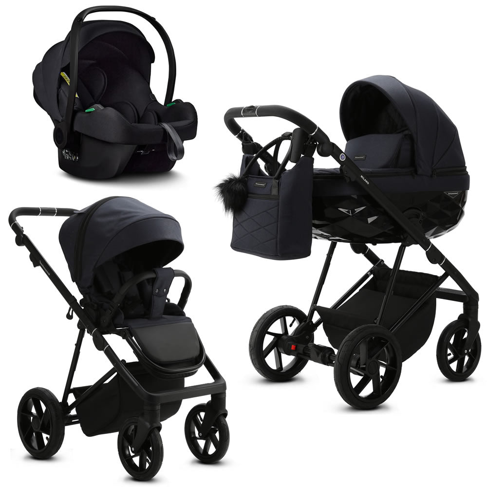 Luxus Kombi Kinderwagen Milano Knirpsenland