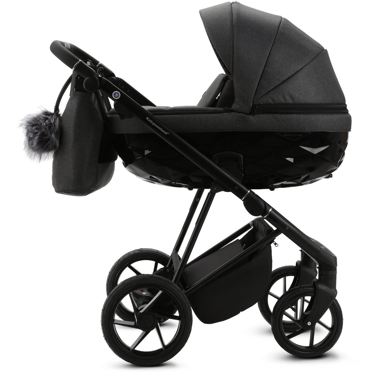kinderwagen bergsteiger milano Luxus Kombi-Kinderwagen Milano Anthrazit