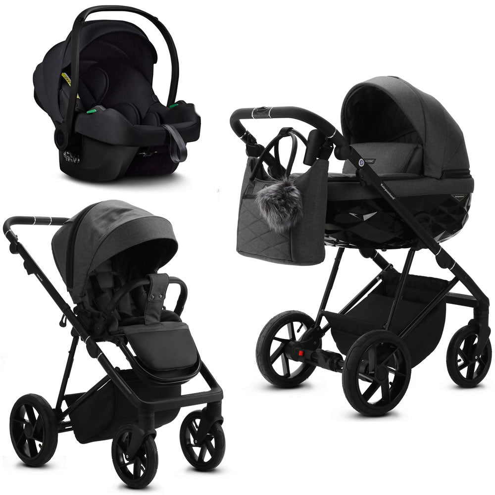 Luxus Kombi Kinderwagen Milano Knirpsenland