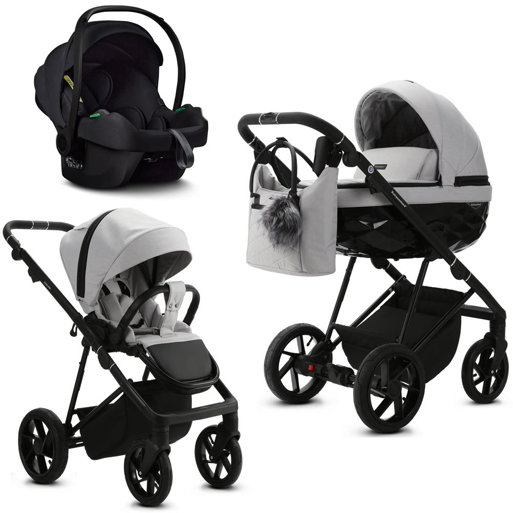 Luxus Kombi Kinderwagen Milano Knirpsenland