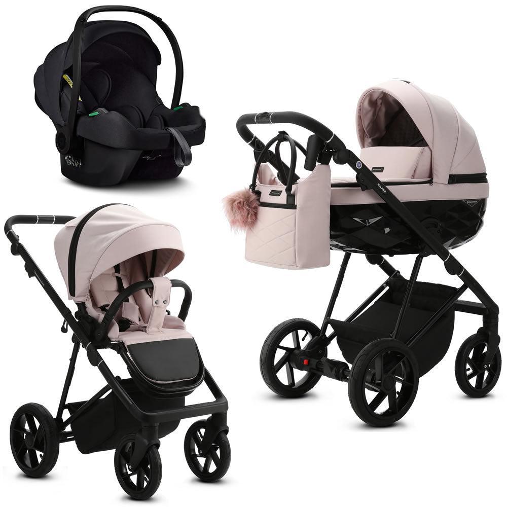 Luxus Kombi Kinderwagen Milano Knirpsenland