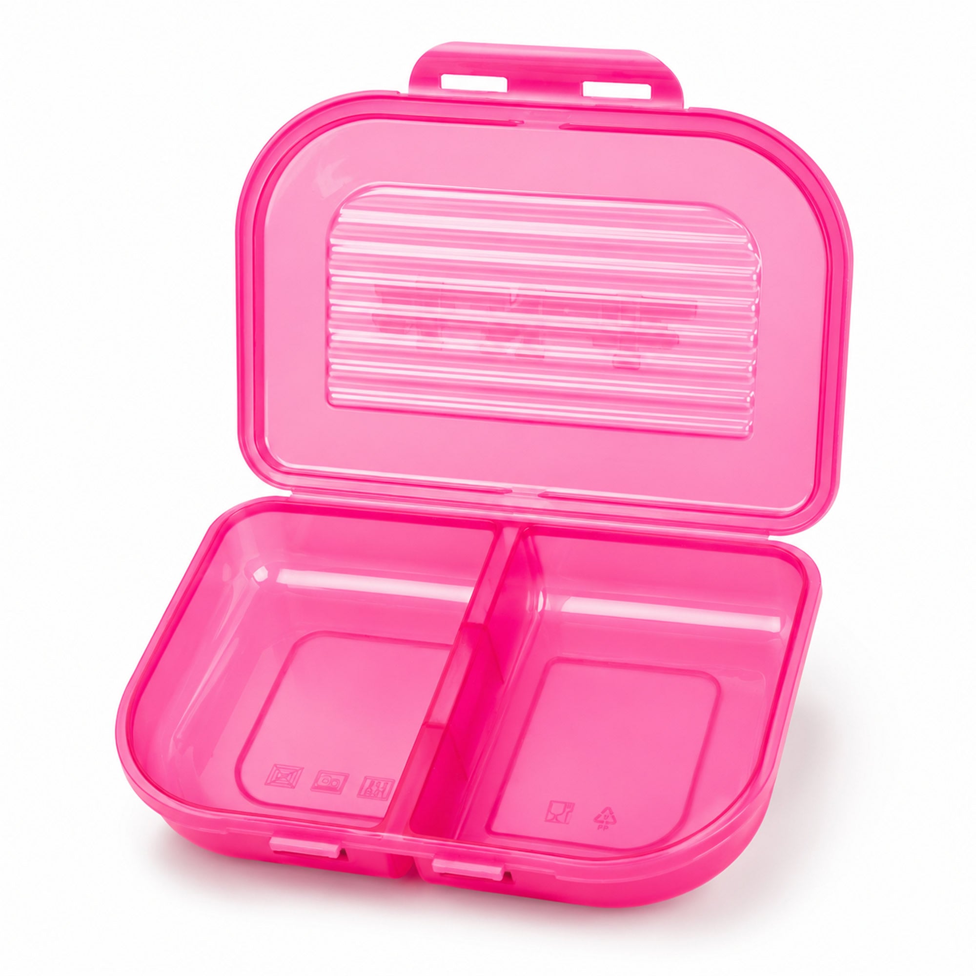 McNeill Lunch Set Pink – Brotdose mit Trennwand & Trinkflasche 400 ml