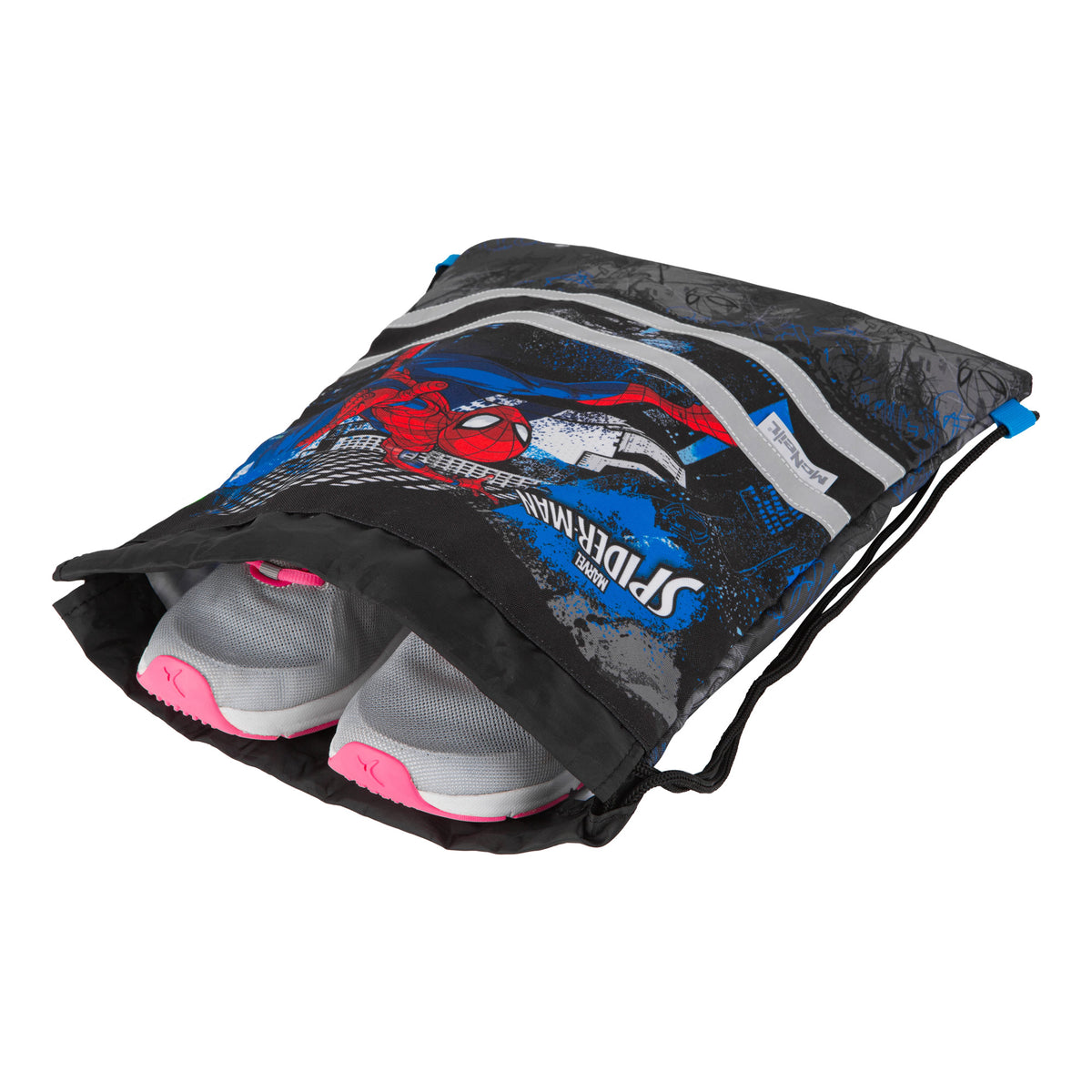 McNeill Schulranzen Perfecto Spider Man 5tlg. Set – Ergonomischer Marvel ClickFlex System