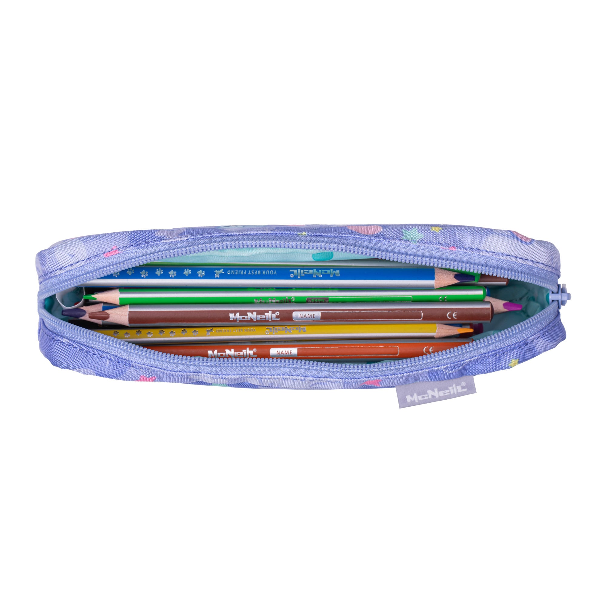 McNeill Schulranzen Perfecto Stitch 5tlg. Set – Ergonomischer Disney ClickFlex System