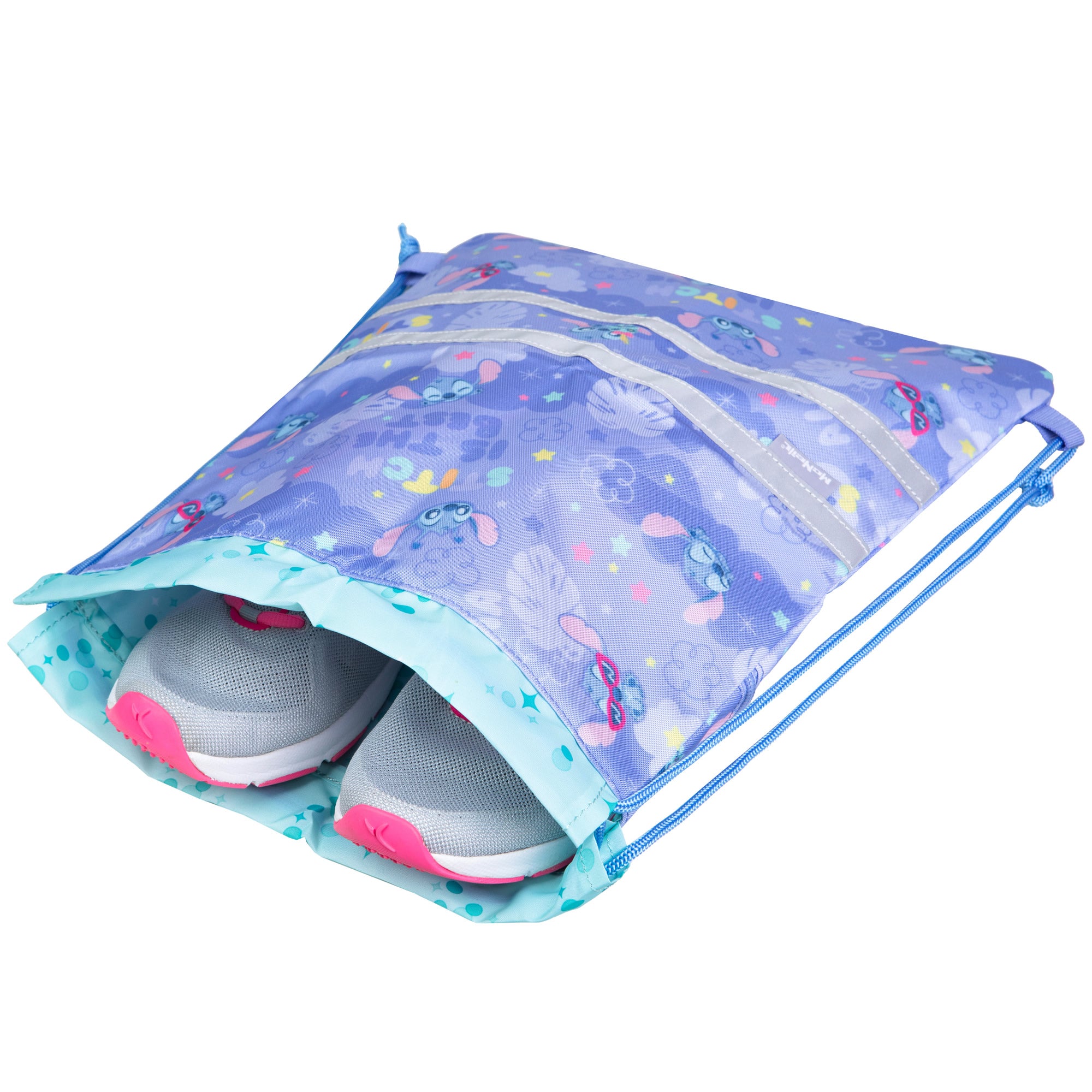 McNeill Schulranzen Perfecto Stitch 5tlg. Set – Ergonomischer Disney ClickFlex System