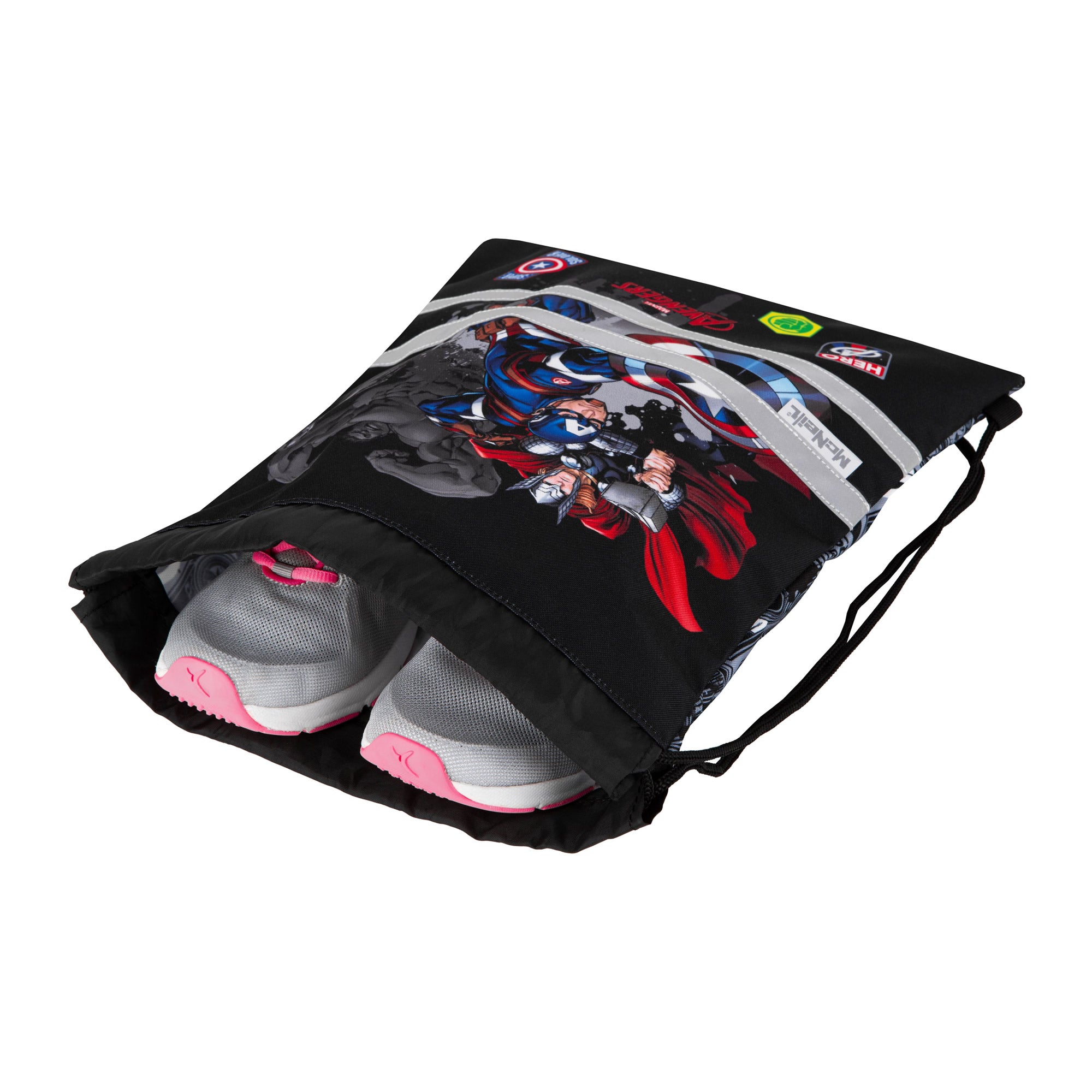 McNeill Teneris Avengers Schulranzen 4tlg. Set – Marvel Air-Flow