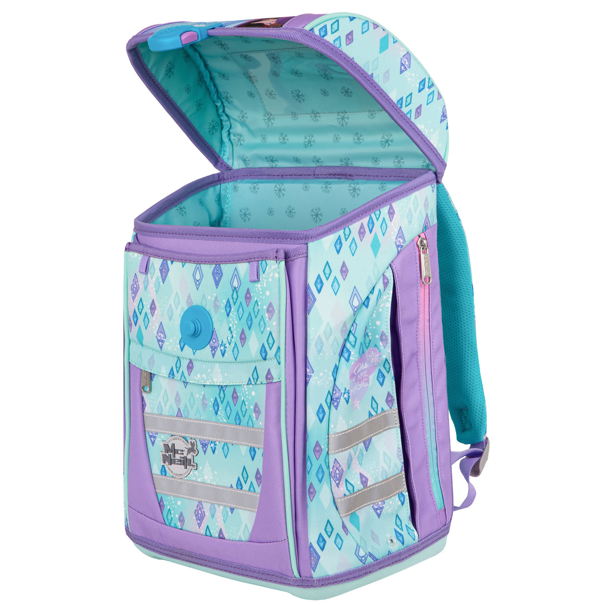 McNeill Teneris Frozen Schulranzen 4tlg. Set – Disney Air-Flow