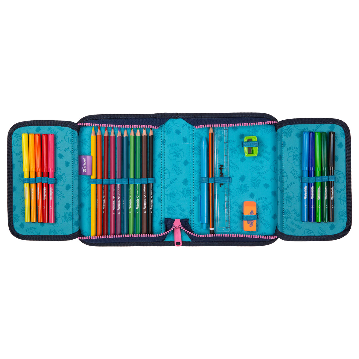 McNeill Teneris Stitch Schulranzen 4tlg. Set – Disney Air-Flow
