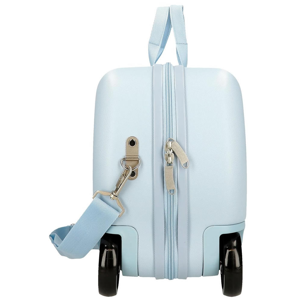 Seat suitcase children's hard shell suitcase