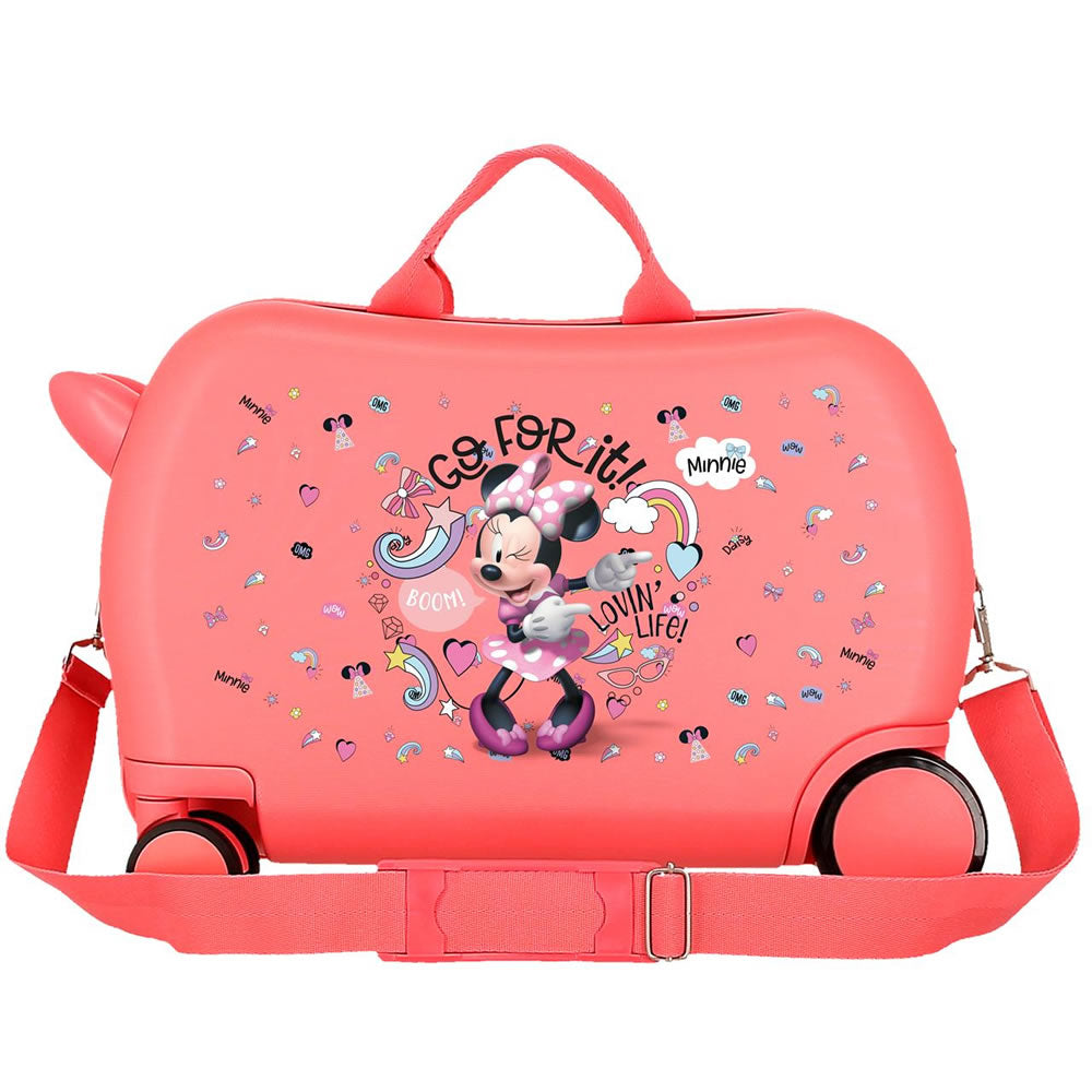 Seat suitcase children's hard shell suitcase