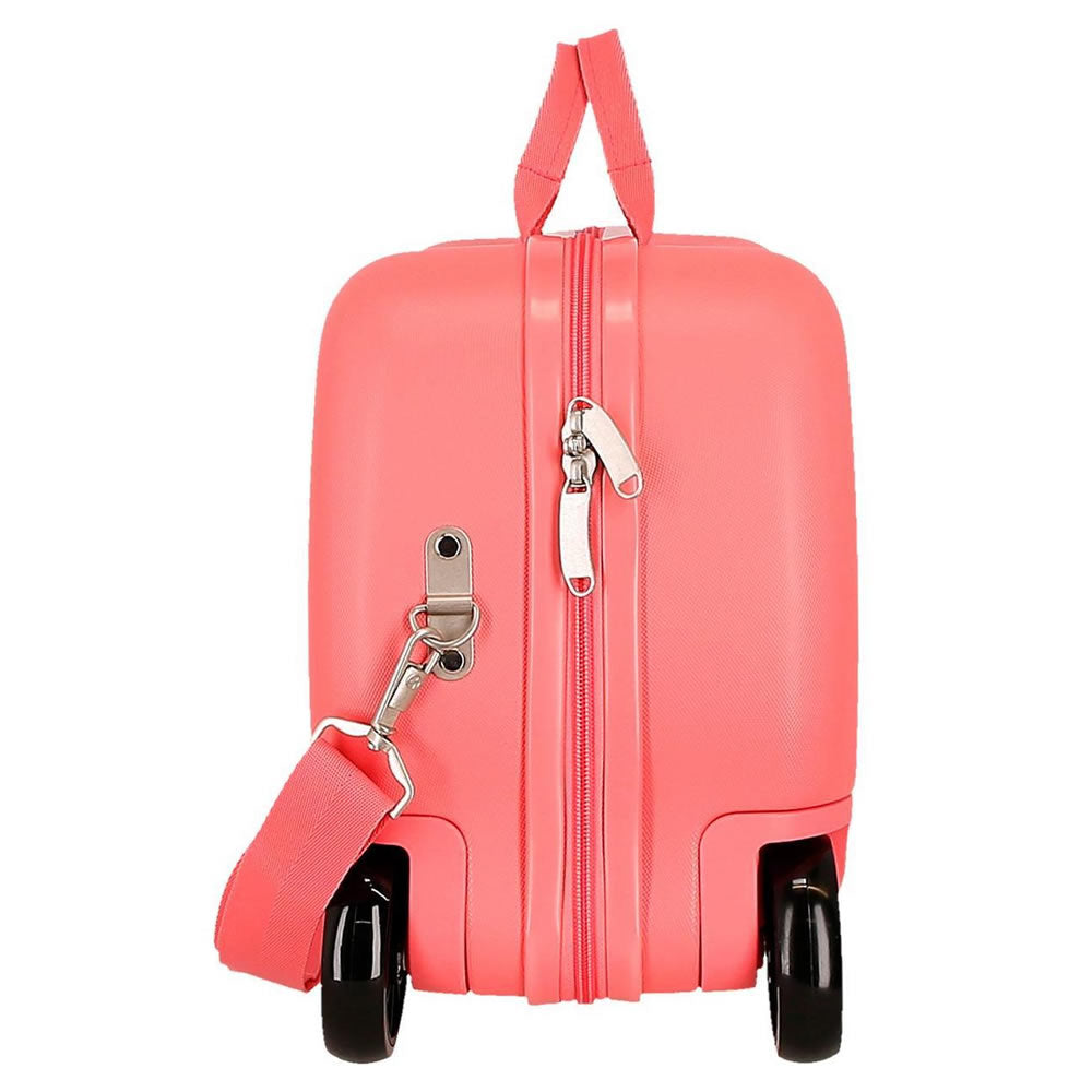 Seat suitcase children's hard shell suitcase