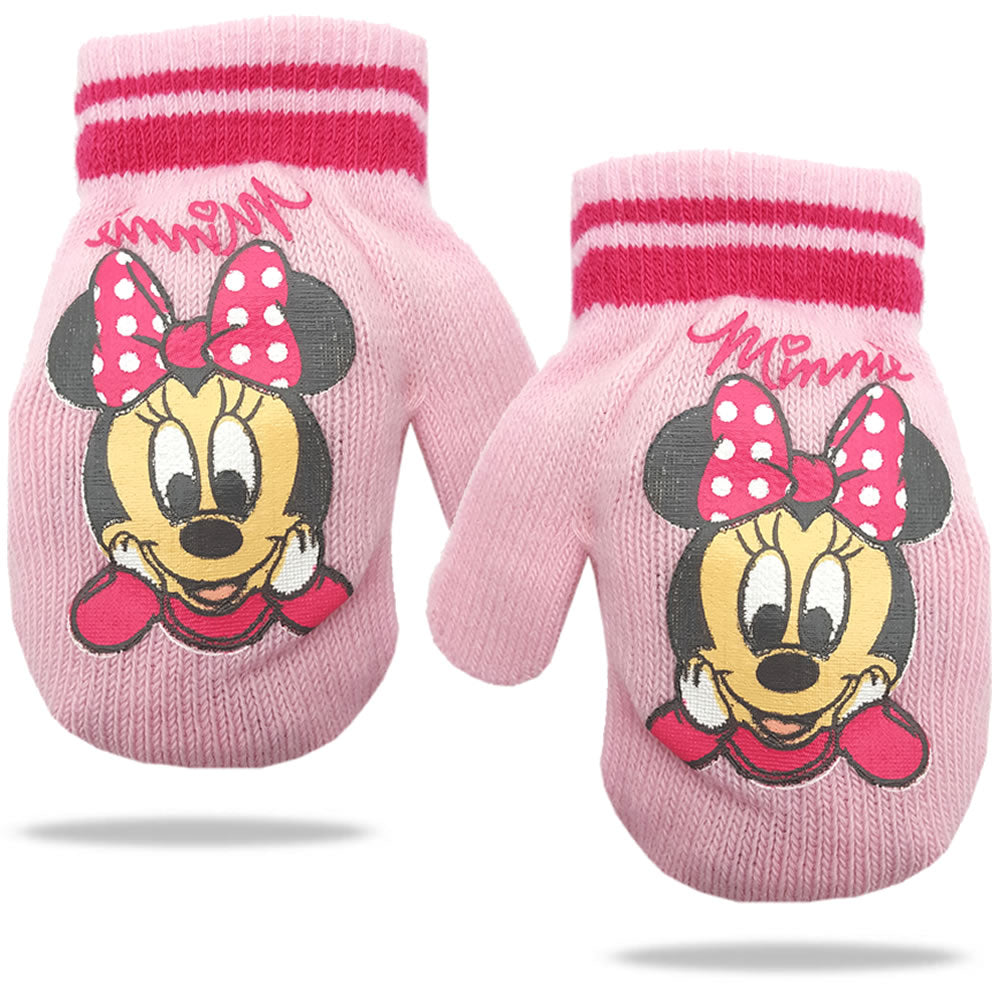säugling handschuhe Minnie Maus Fäustlinge Baby Handschuhe Strickhandschuhe Disney