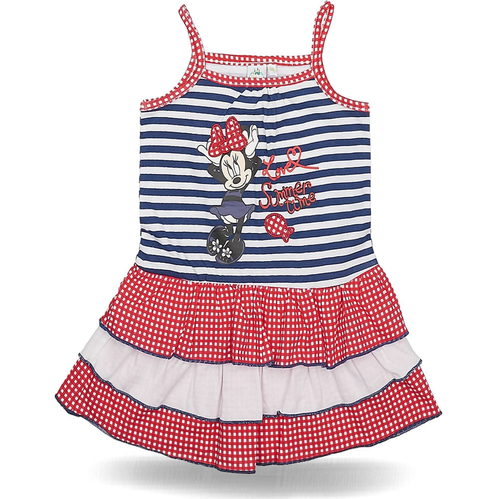 Minnie Mouse Two Piece Baby Set Overall Dress Girls