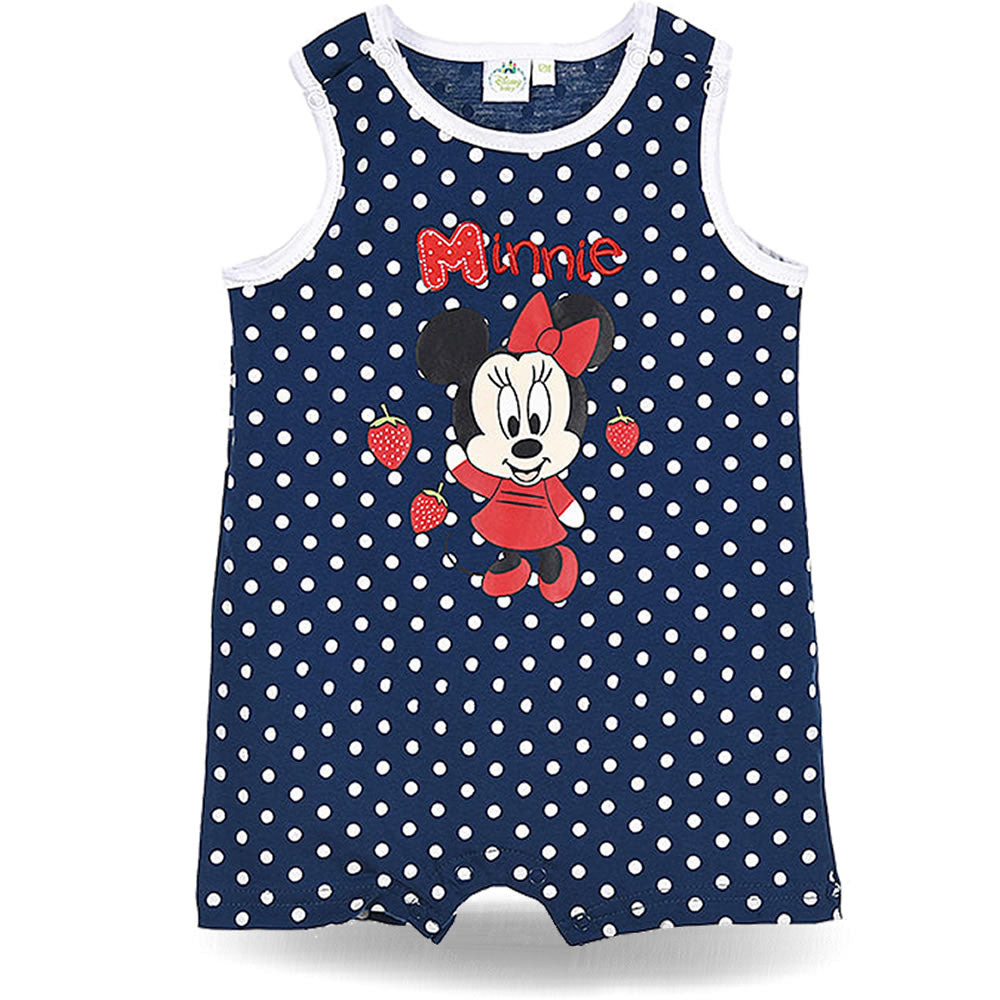 Minnie Mouse Two Piece Baby Set Overall Dress Girls