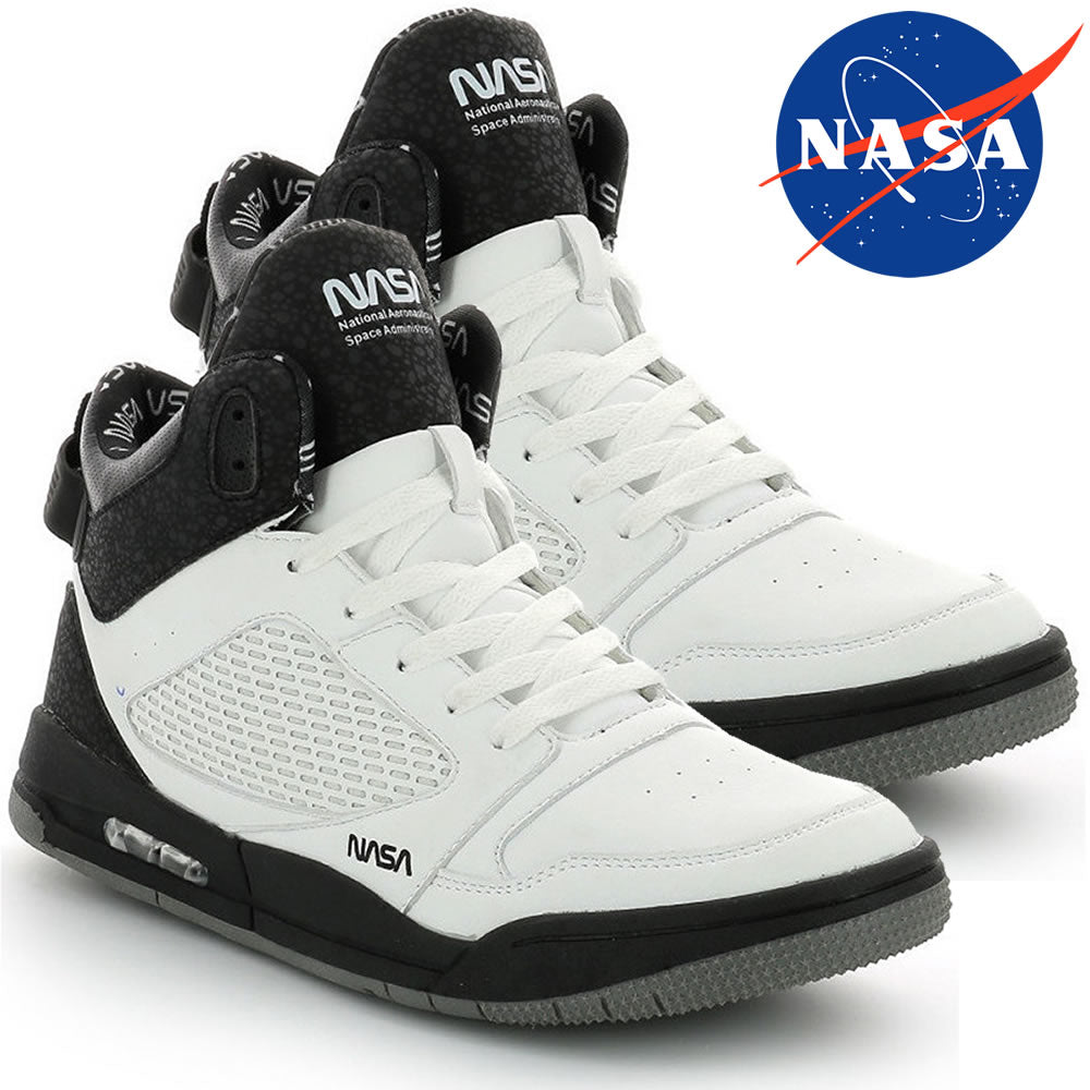 Nasa Schuhe Sneakers Turnschuhe High-Cut Weiß