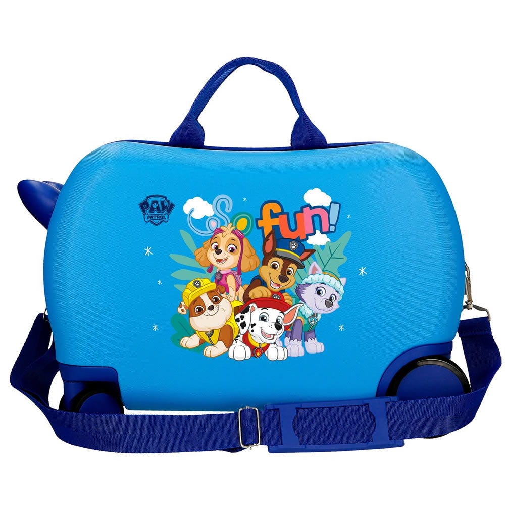 Paw Patrol Sitzkoffer Kinder Hartschalen Koffer Ziehkoffer Skye