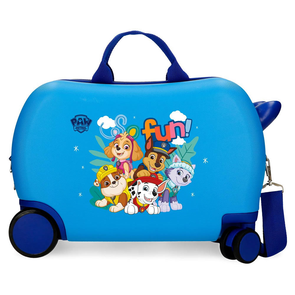 Paw Patrol Sitzkoffer Kinder Hartschalen Koffer Ziehkoffer Skye