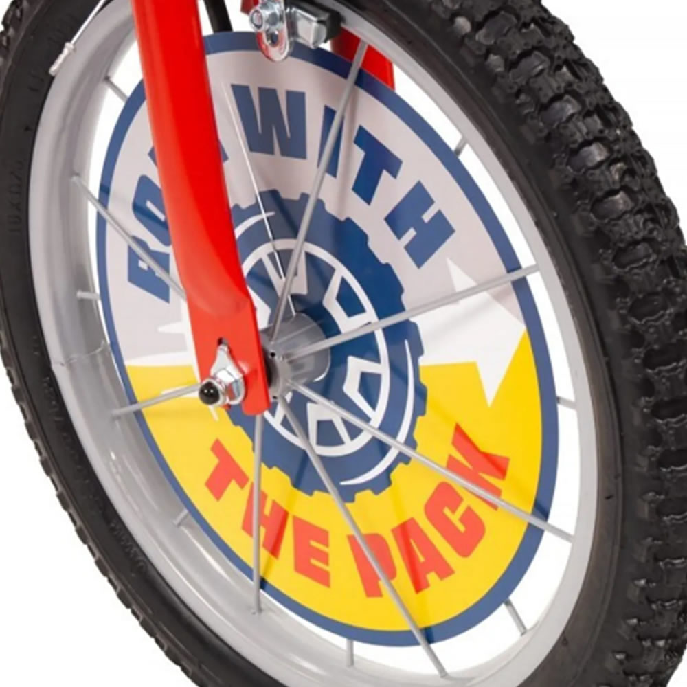 kinderfahrrad paw patrol Paw Patrol Jungenfahrrad 12–16 Zoll – Rot Blau mit Zubehör