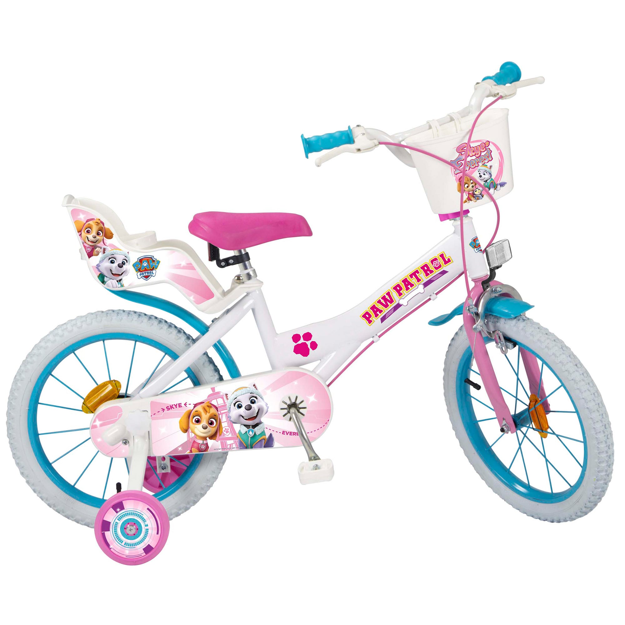 PAW Patrol Skye Kinderfahrrad lila – 12/14/16 Zoll (Toimsa, Mädchenrad)