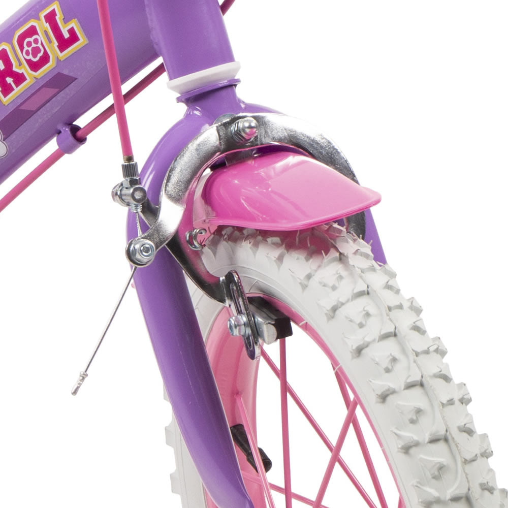kinderfahrrad 12 oder 16 zoll Paw Patrol Skye Kinderfahrrad 12-16 Zoll – Mädchenrad Lila