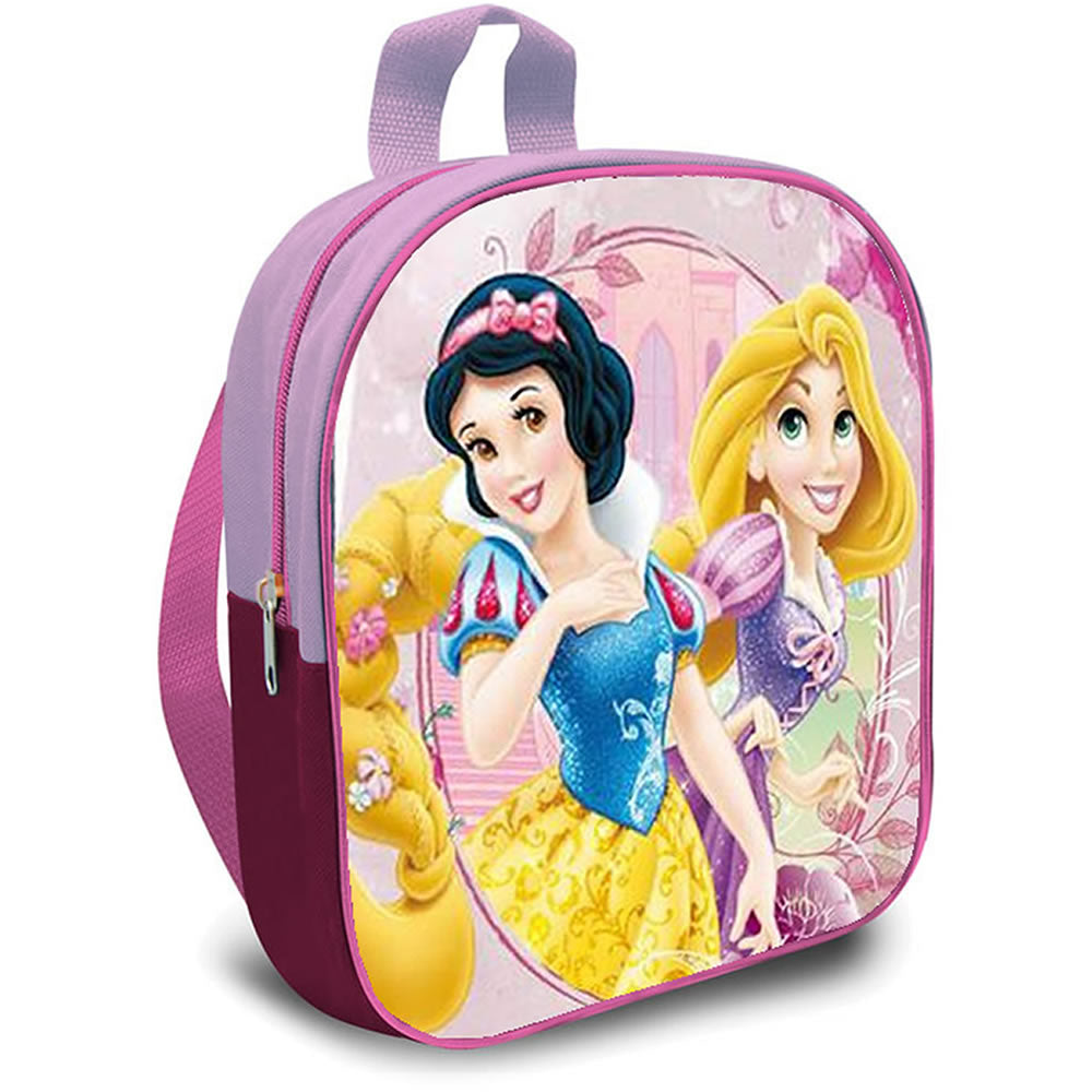 Disney Prinzessinnen Kinderrucksack 25 cm – Rapunzel, Belle & Schneewittchen