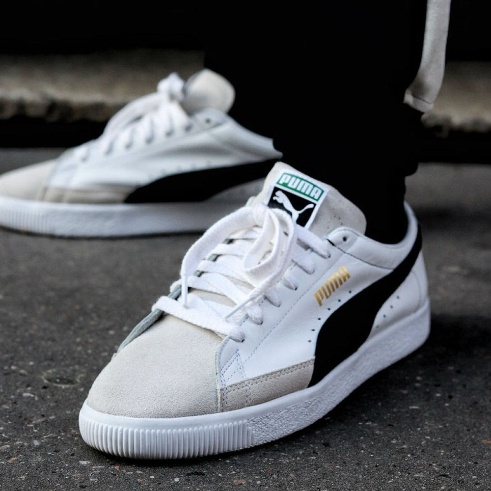 Puma Schuhe Sneaker Sportschuhe Basket Weiß