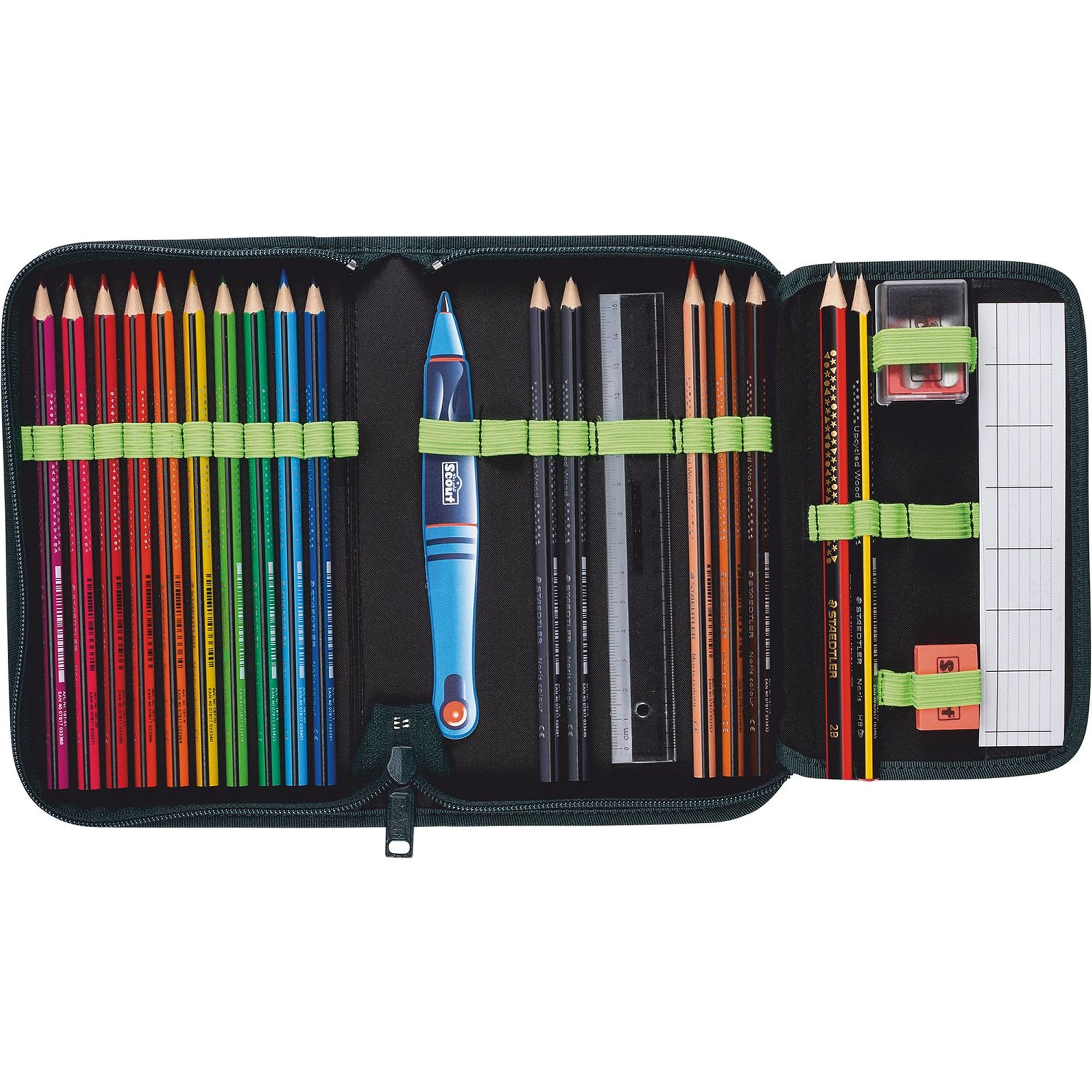 Scout Alpha DIN Cubes Schulranzen-Set 4-teilig – ergonomisch & sicher