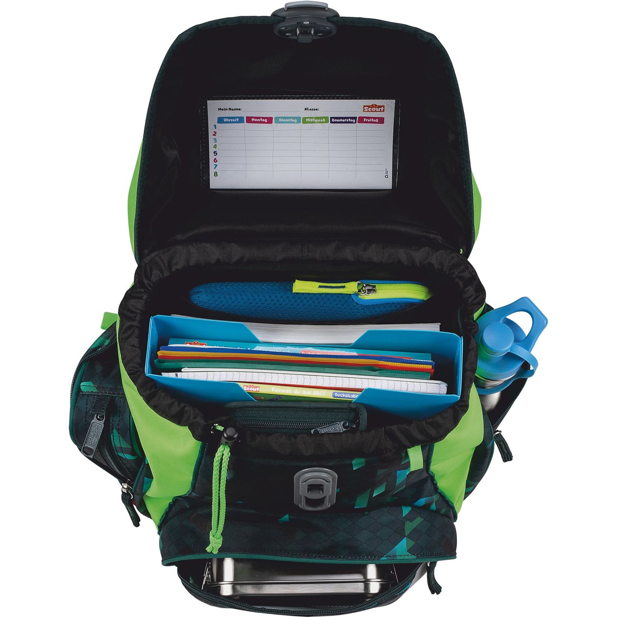 Scout Alpha DIN Cubes Schulranzen-Set 4-teilig – ergonomisch & sicher