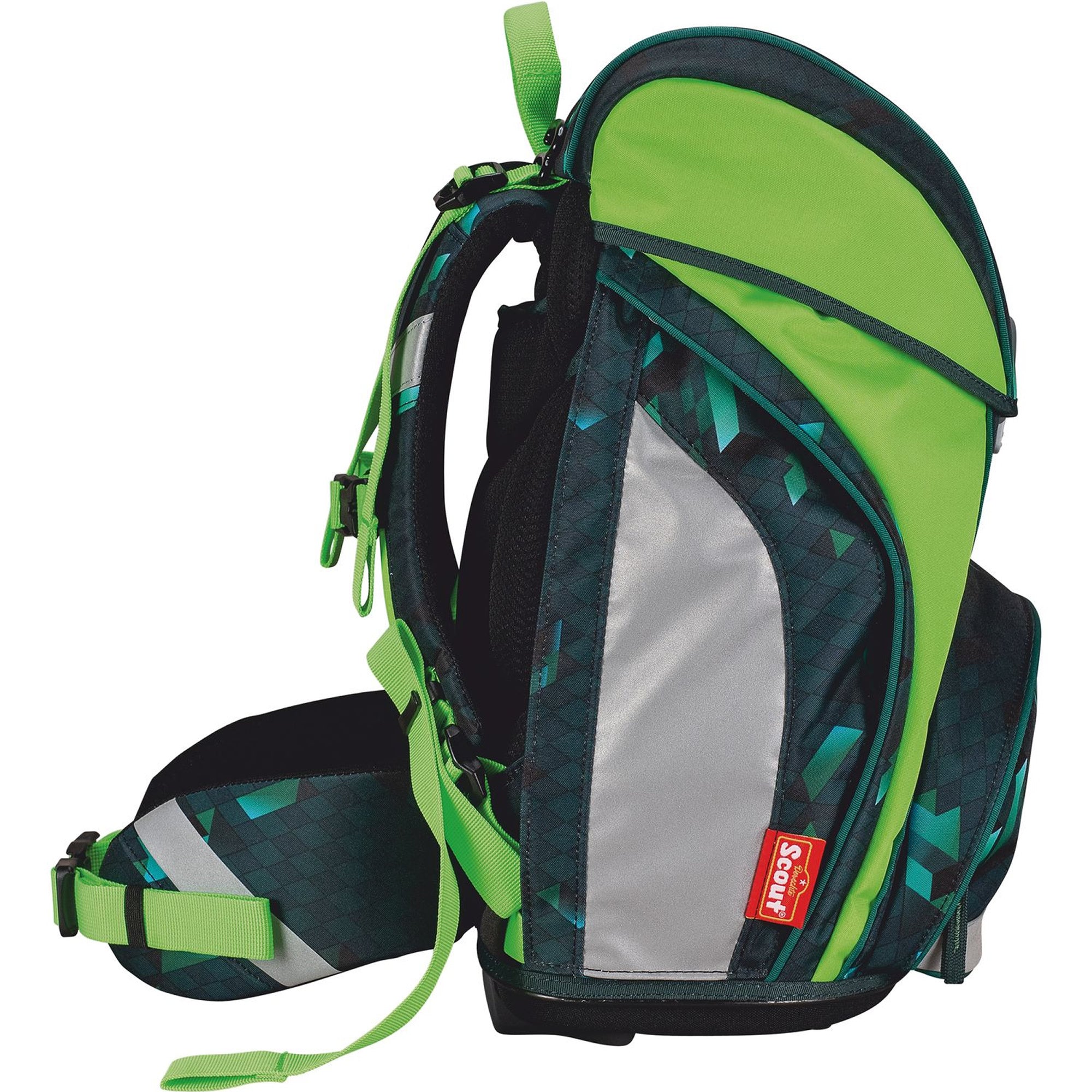 Scout Alpha DIN Cubes Schulranzen-Set 4-teilig – ergonomisch & sicher
