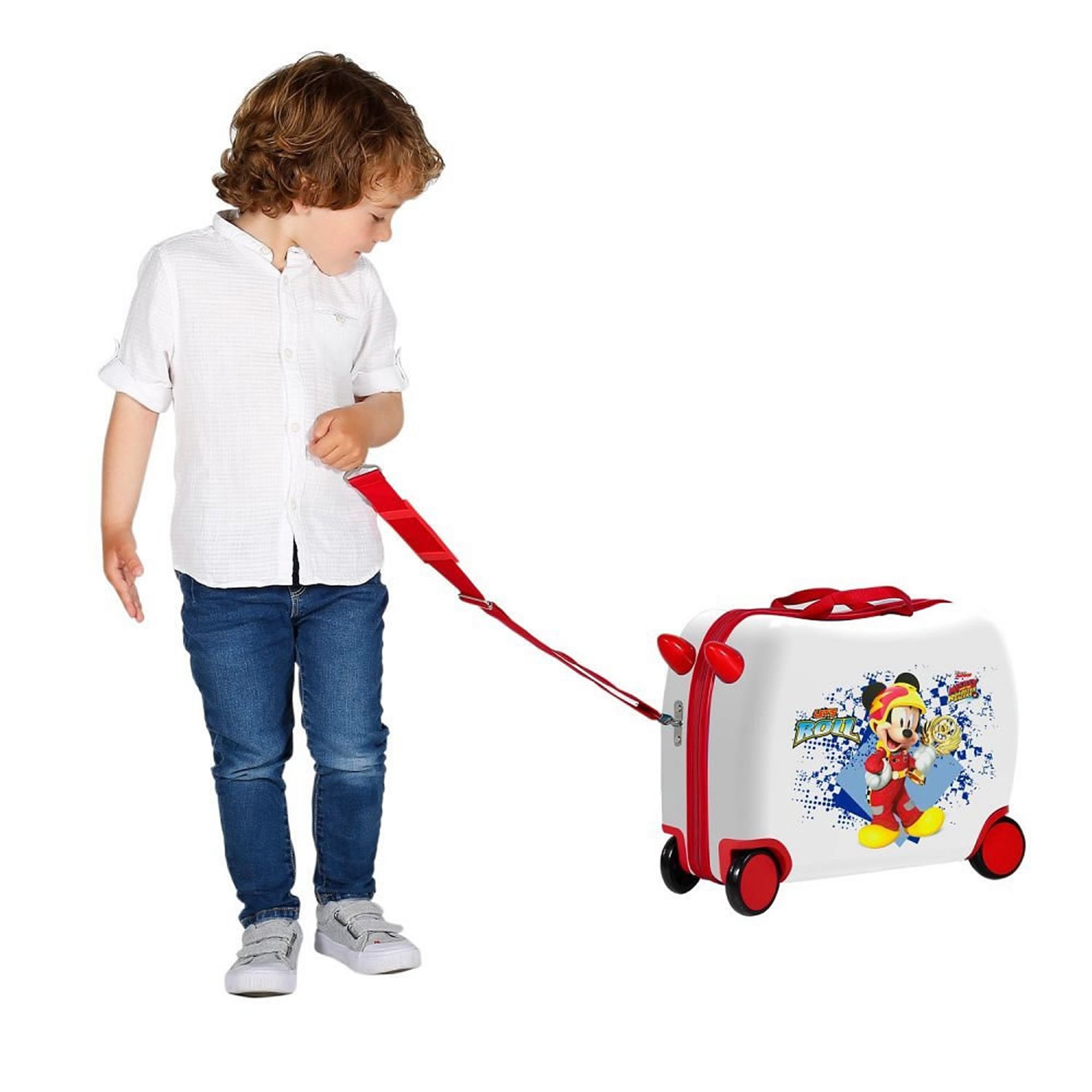 Minnie Maus Sitzkoffer Kinder Hartschalen Koffer Joumma Bags 34 Liter