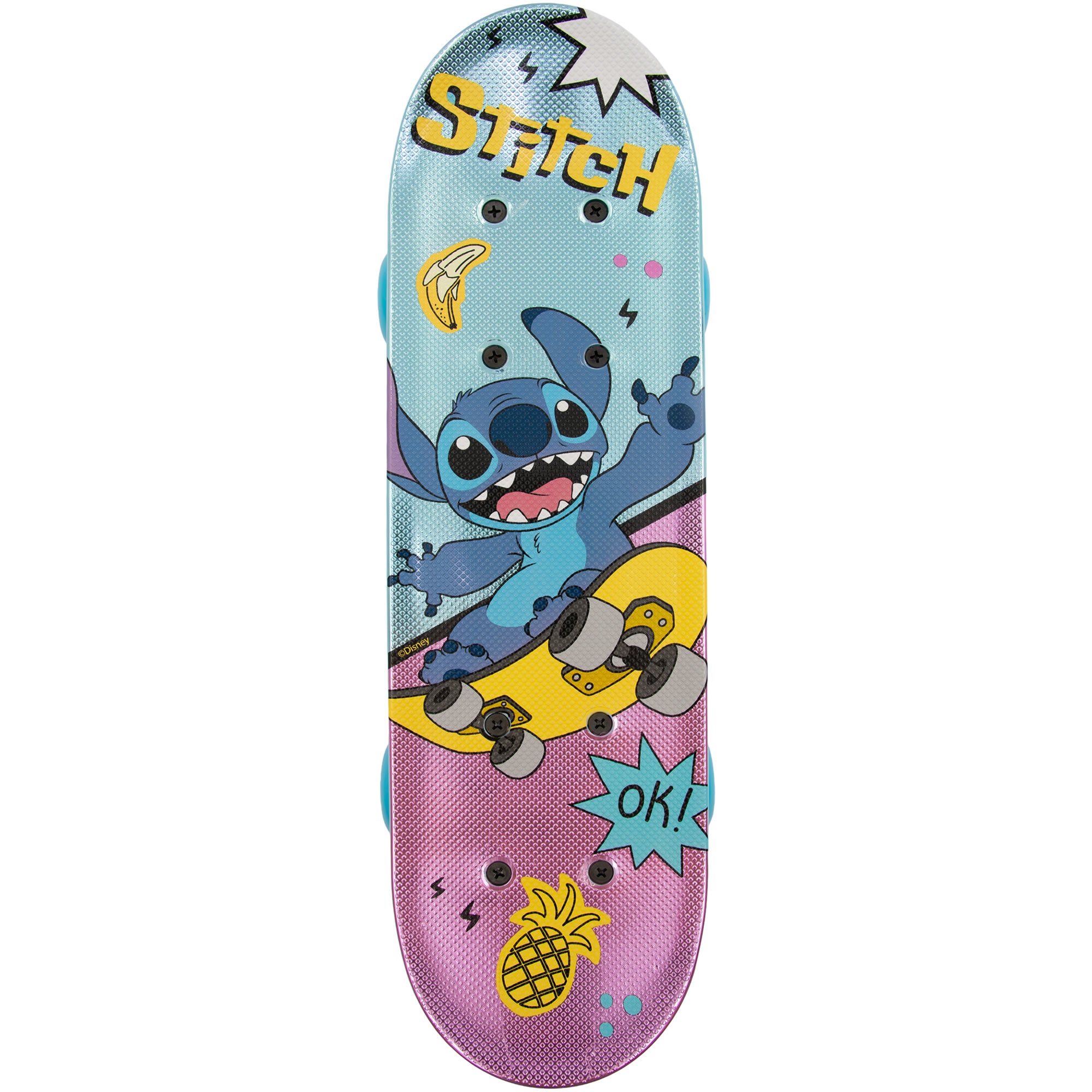 Stitch Skateboard Kinder 42 cm – Lilo & Stitch Disney Funboard