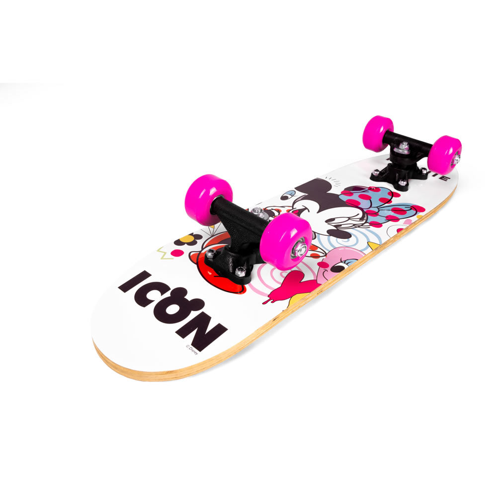 Minnie Maus Skateboard 61 cm – Kinder Holz Skateboard 24 Zoll Funboard
