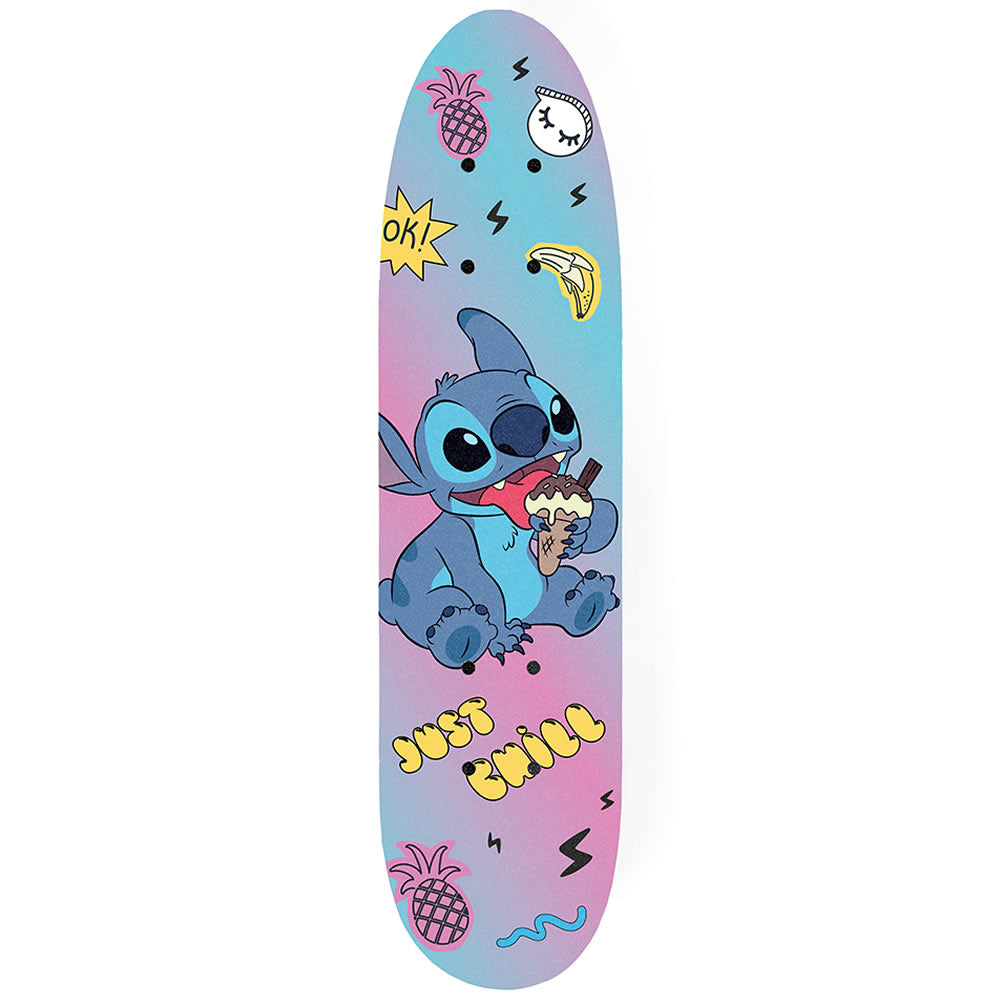 Stitch Skateboard 61 cm – Kinder Holz Skateboard 24 Zoll Funboard