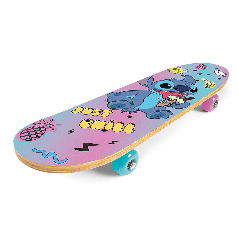 Stitch Skateboard 61 cm – Kinder Holz Skateboard 24 Zoll Funboard
