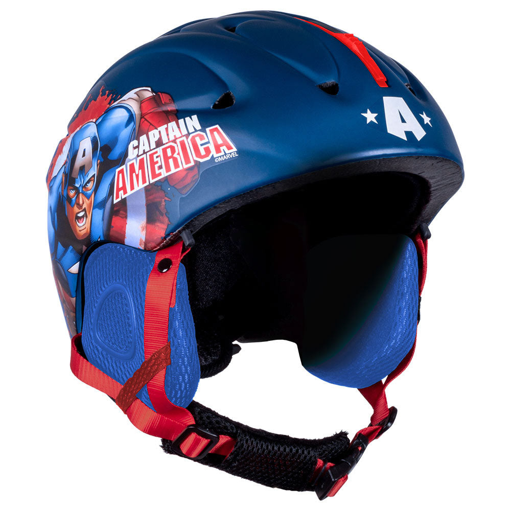 Capitan America Skihelm Snowboardhelm Kinder Helm verstellbar 55-58 cm