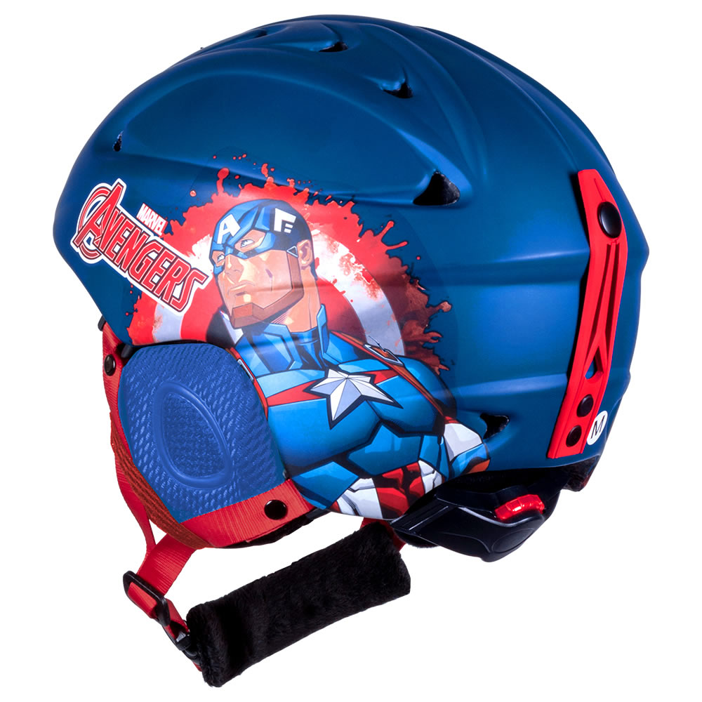 Capitan America Skihelm Snowboardhelm Kinder Helm verstellbar 55-58 cm