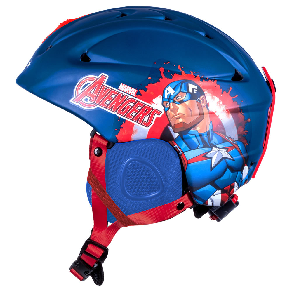 Capitan America Skihelm Snowboardhelm Kinder Helm verstellbar 55-58 cm