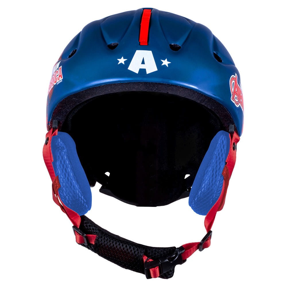 Capitan America Skihelm Snowboardhelm Kinder Helm verstellbar 55-58 cm