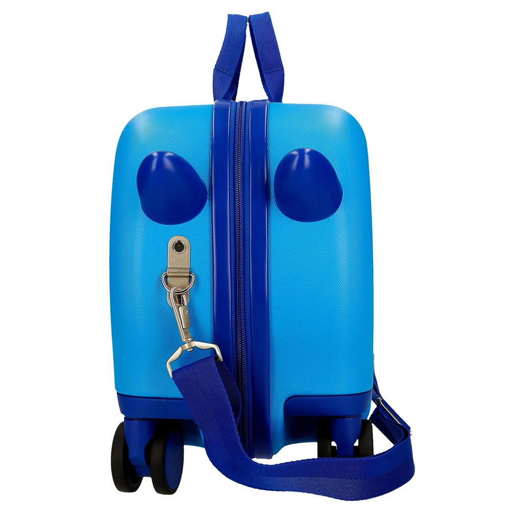 Seat suitcase children's hard shell suitcase