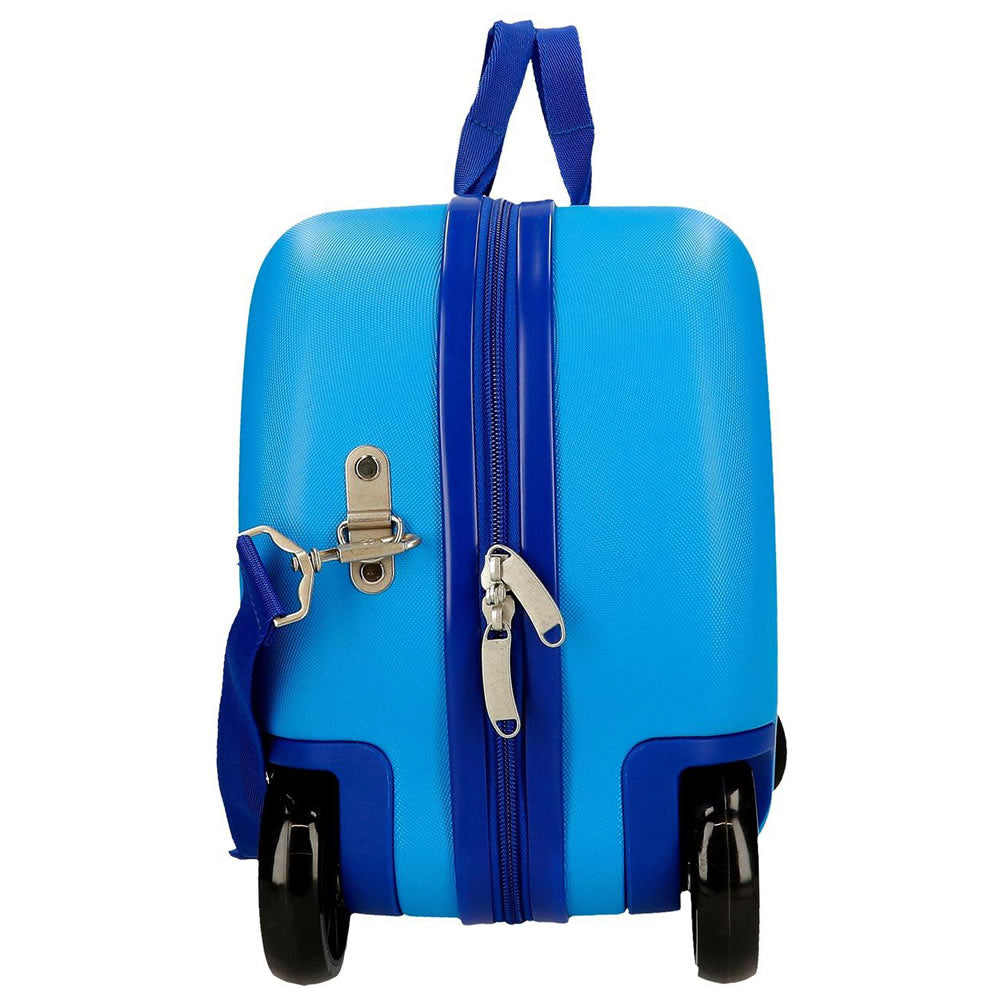 Seat suitcase children's hard shell suitcase