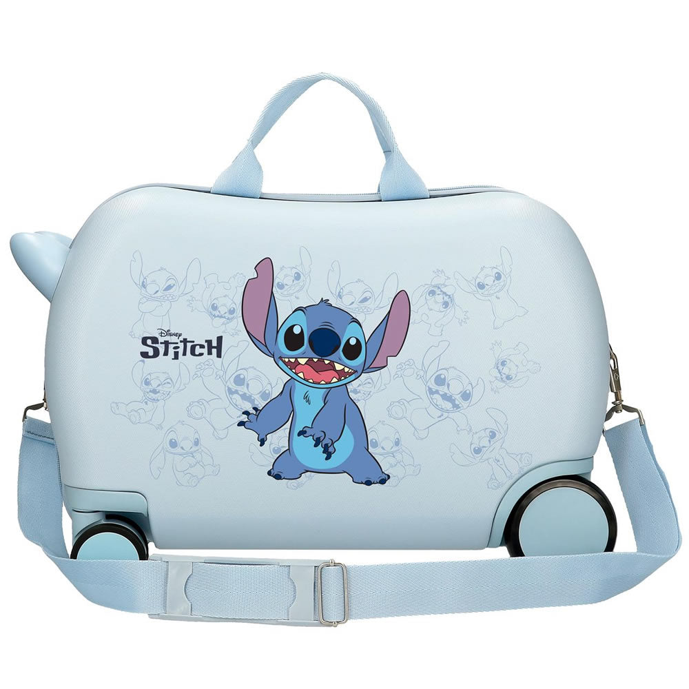 Seat suitcase children's hard shell suitcase