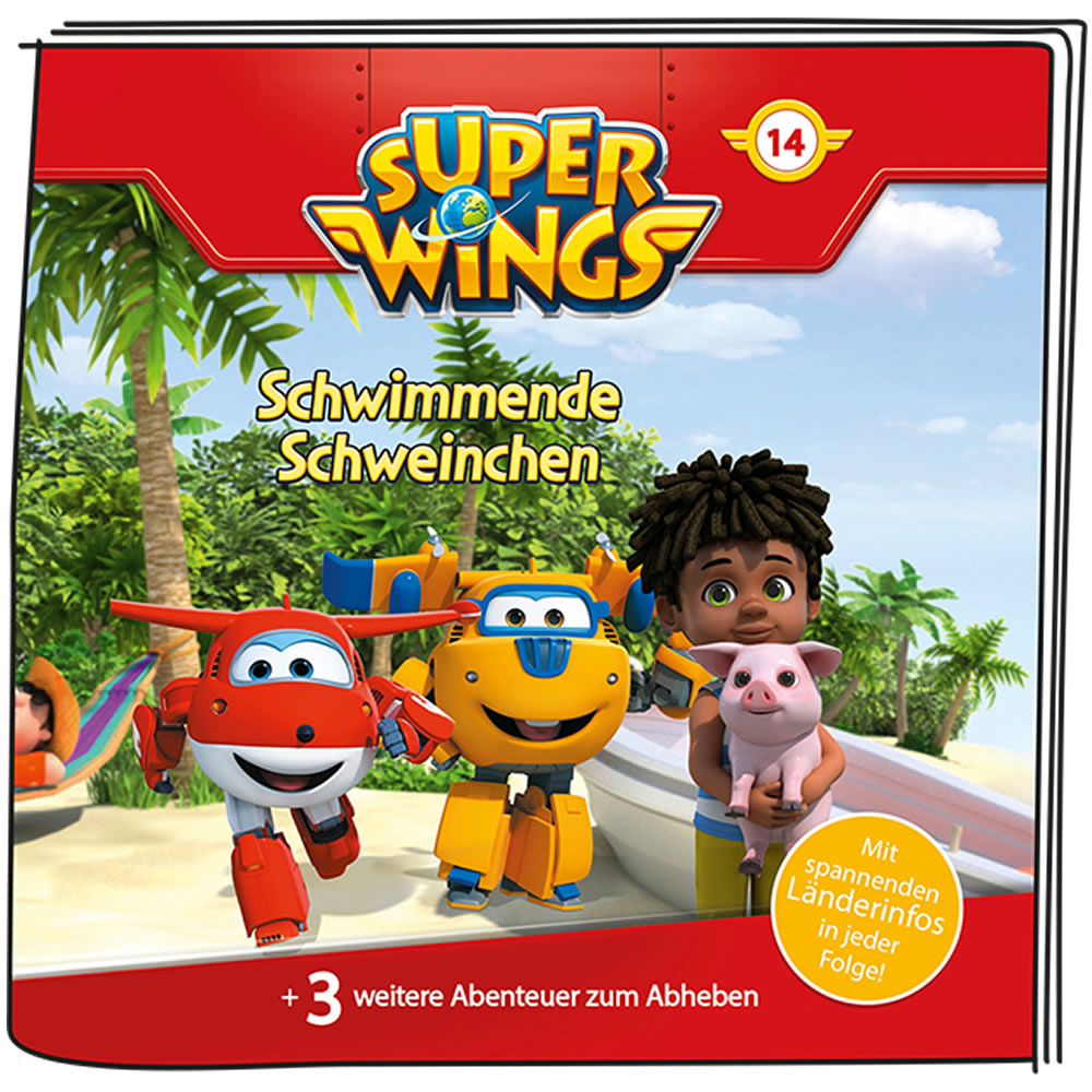 Tonies Super Wings - Schwimmende Schweinchen