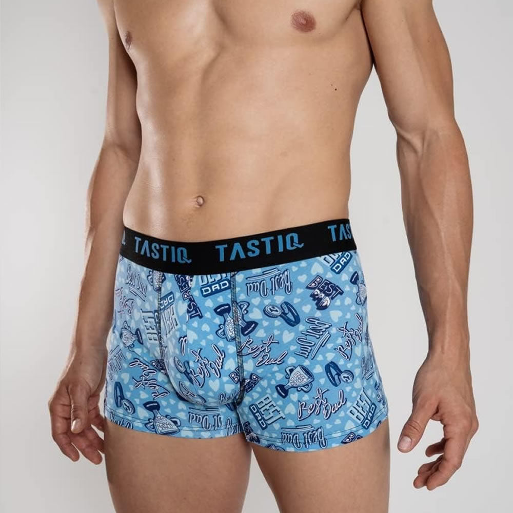 TASTIQ Boxershorts Herren Unterhose 5er Pack in Geschenkbox (S-XXL)