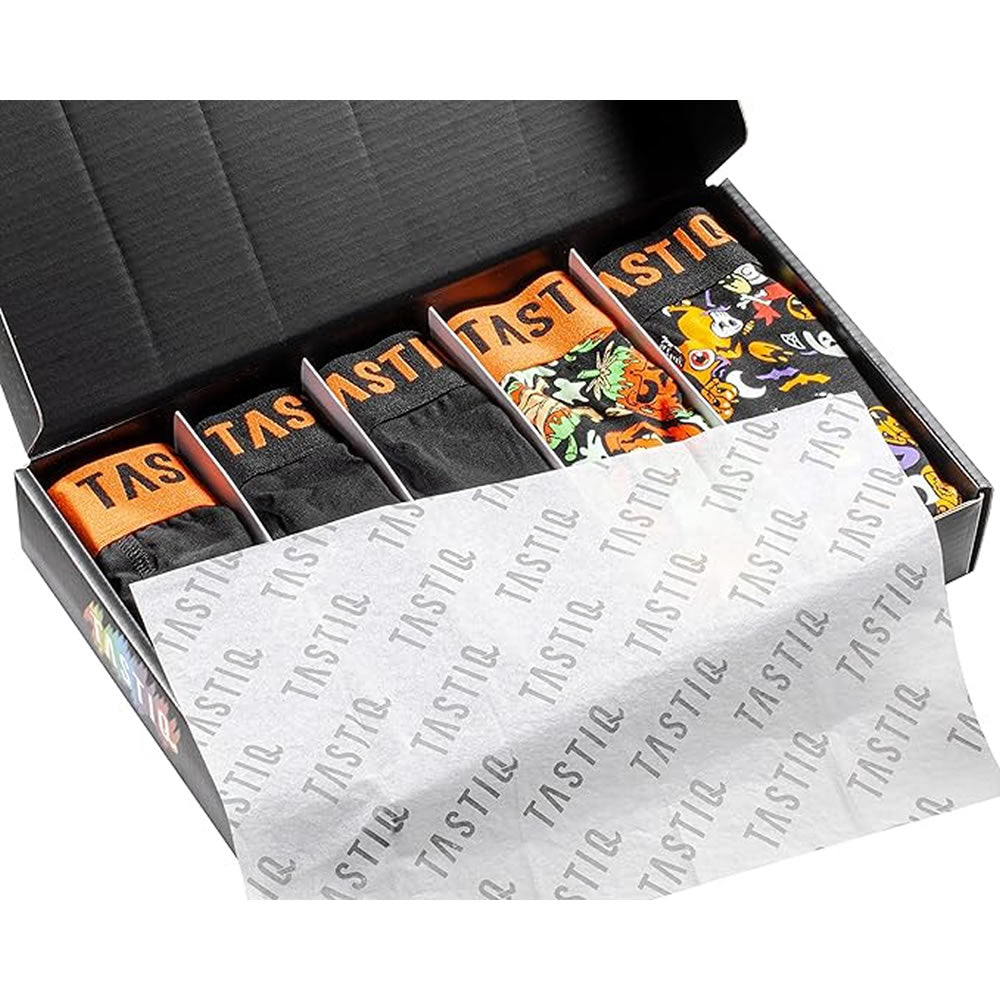 TASTIQ Boxershorts Herren Unterhose 5er Pack in Geschenkbox (S-XXL)